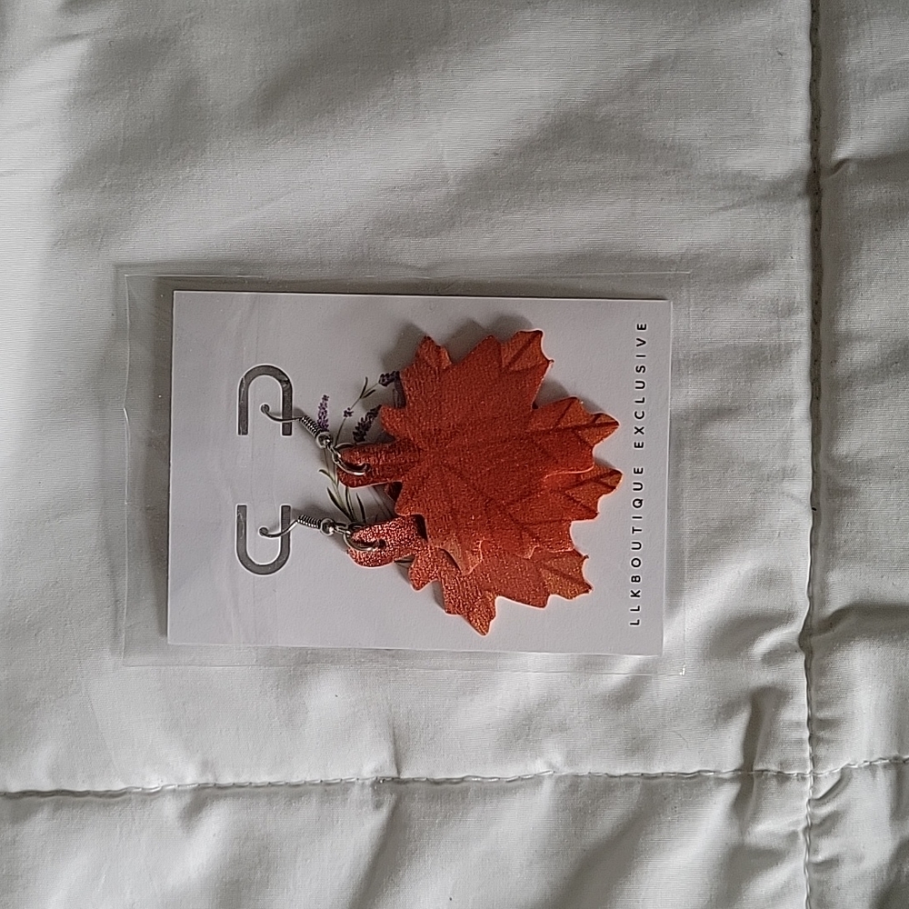 Autumn Leaf earrings